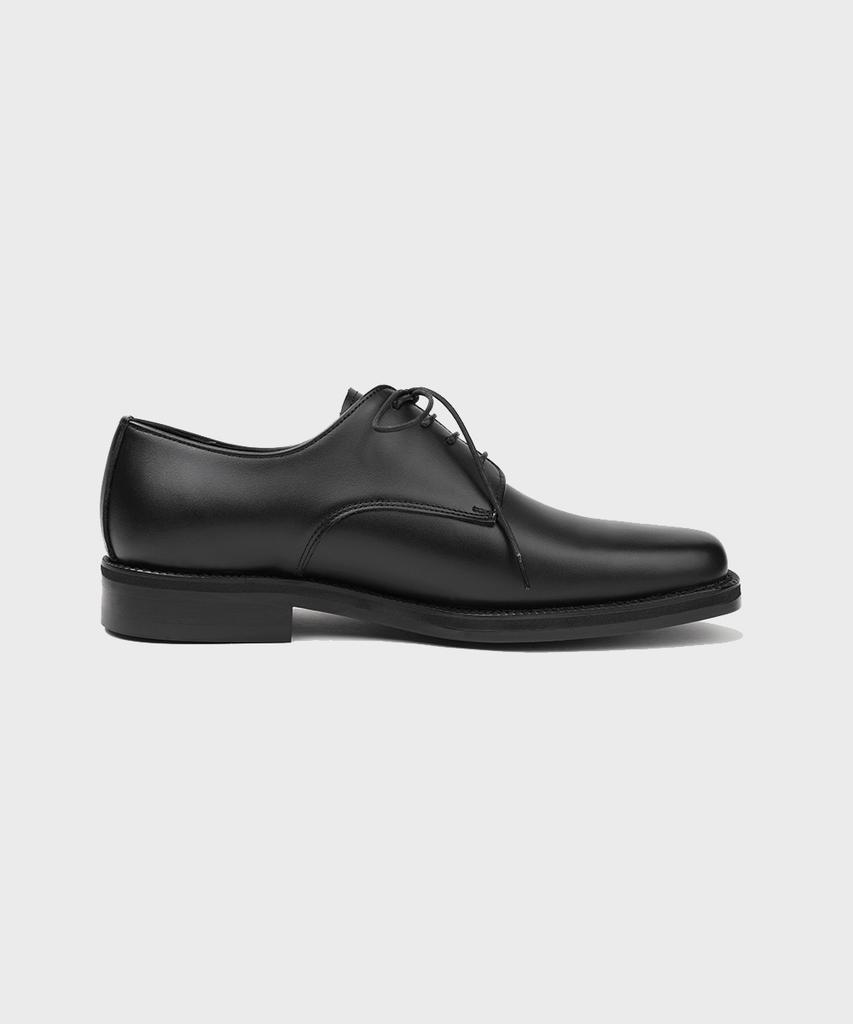 Firenze Atelier [Vibram] Merlin_Минималистичные Полуквадратные Дерби 8430 [Черный Fg]