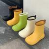 Women's Soft-soled Fashion Casual Rain Boots Waterproof Rainy Day Water Shoes Rain Boots
