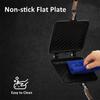 Sandwich Maker Grilled Sandwich Panini Maker Pan with Non-Stick Plates Stovetop Toasted Sandwich Maker Aluminum Flip Pan JT