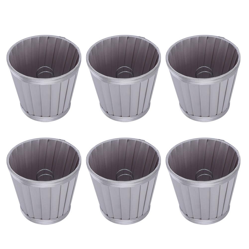 6Pcs Bedroom Cloth Fabric Lampshade Lamp Cover Shade for E14 Chandelier Wall Light Bulb
