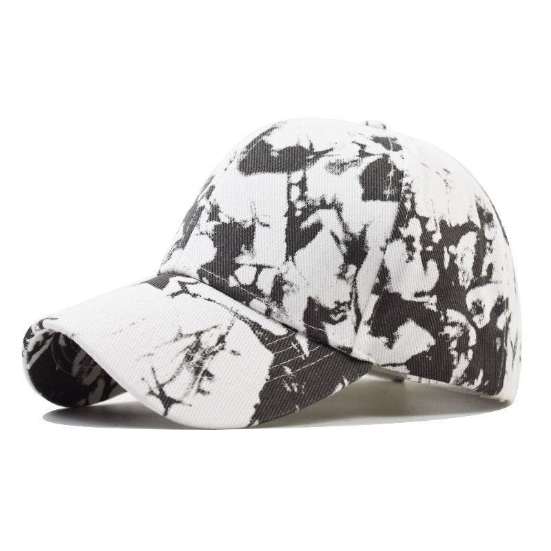 Бейсболка с принтом «Tie Dye Graffiti» для активного отдыха на весну и лето, мужская и женская хлопковая кепка «утконос», модная цветная солнцезащитная кепка и козырек от солнца