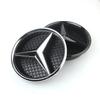 3D Эмблема Звезда Логотип Передней Решетки Автомобиля Для Mercedes Benz W204 W205 W213 X253 A B C E S CLA GLB GLC GLE GLS Аксессуары1