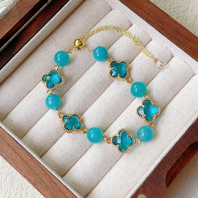 Мужской браслет JYL TS Матовый стиль с камнями Излучает мужской шарм и стабильность