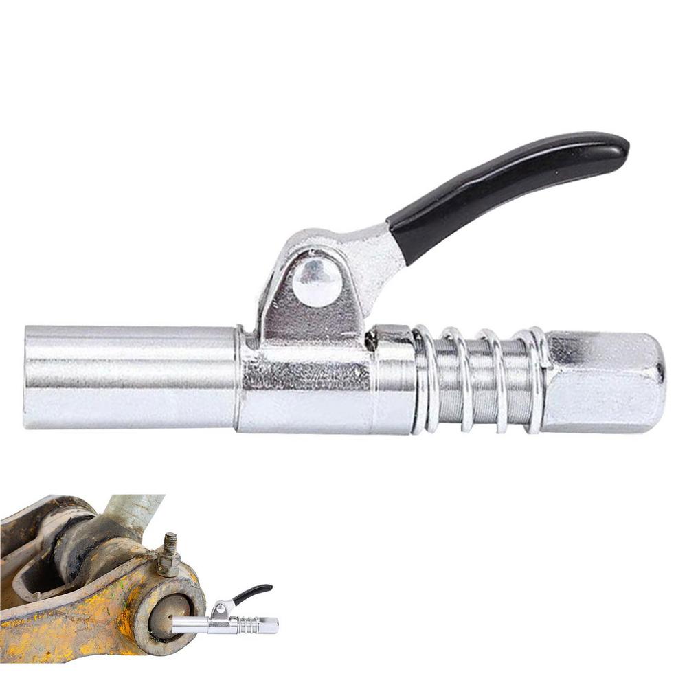 Инструмент для пресс-масленки, шестеренчатый тип, смазочная муфта, замок, шесть пластин, стопорное устройство, 10000 фунтов на квадратный дюйм, быстрое запирание и освобождение