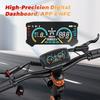 RCB D7 MAX Немецкая версия ABE Складной электрический самокат 52 В 27 Ач 80-100 км 10-дюймовые бескамерные шины 1800 Вт*2 ABS NFC ПРИЛОЖЕНИЕ