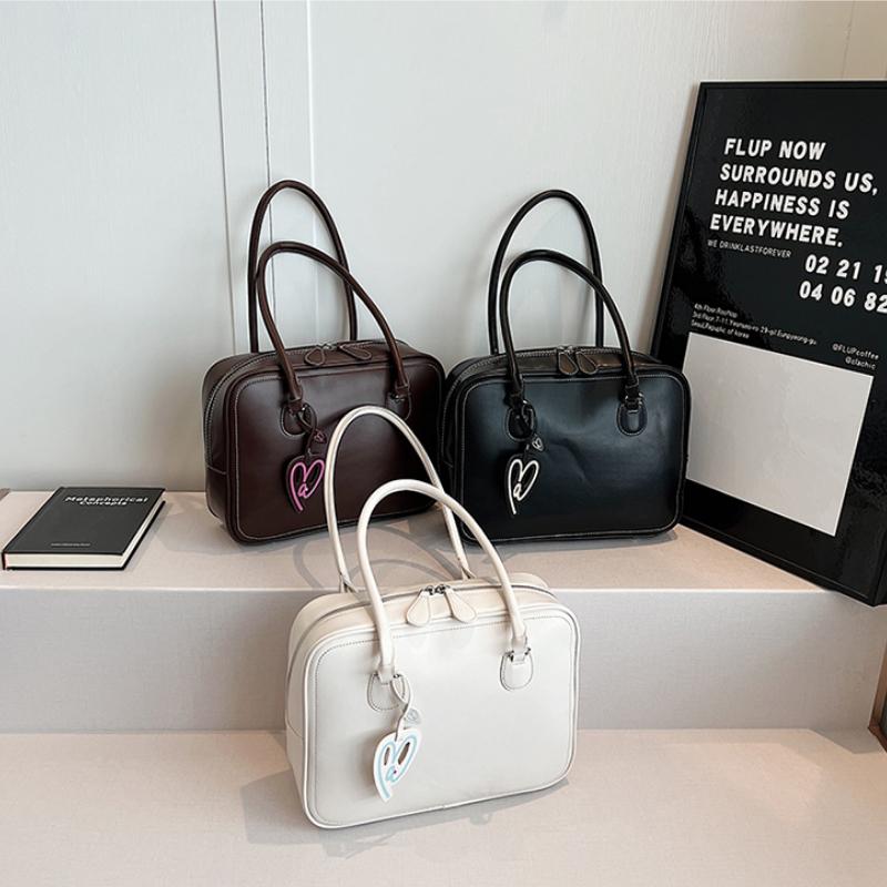 Новые осенние вместительные женские сумки с улучшенной текстурой, однотонные, с хорошим внешним видом, простые, универсальные сумки через плечо