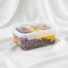 Герметичный набор контейнеров для хранения продуктов Портативный морозильный бокс Штабелируемый контейнер для приготовления еды Прозрачный