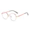 Fashion Kids Metal Round Anti-blue Light Glasses Children Boys Girls Computer Eye Protection Eyeglasses Ultra Light Eyewear