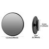 2pcs Car Blind spot Rear View Mirrors Small Fish Eye Mirrors Round Side Blind Spots Mirror Car Reverse Auxiliary Convex Mirror