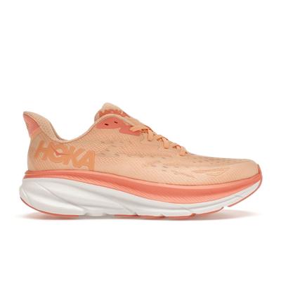 HOKA Clifton 9 Канталупа Женские Кроссовки Оранжевый Белый 1127896-CPW