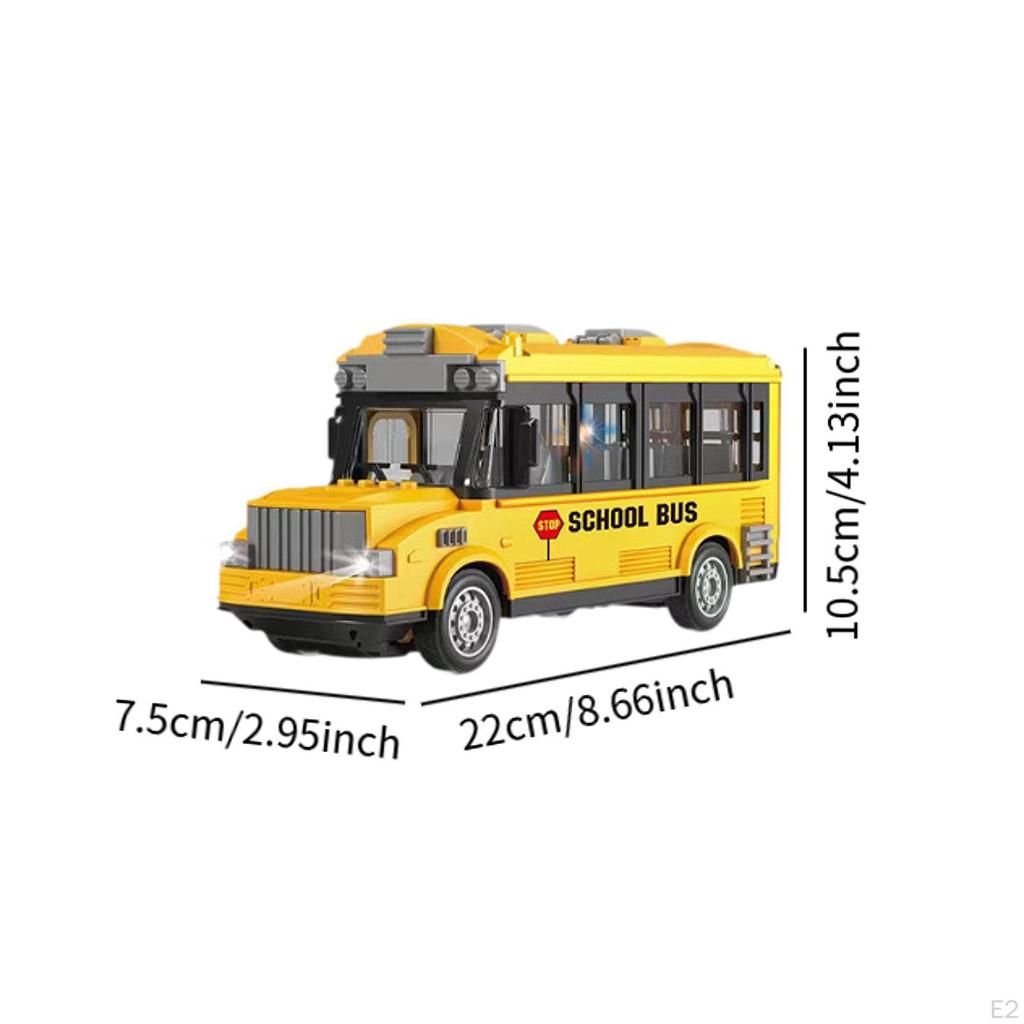 Городской автобус модель радиоуправляемая машина 1/30 4 канала классические радиоуправляемые транспортные средства детский подарок с огнями