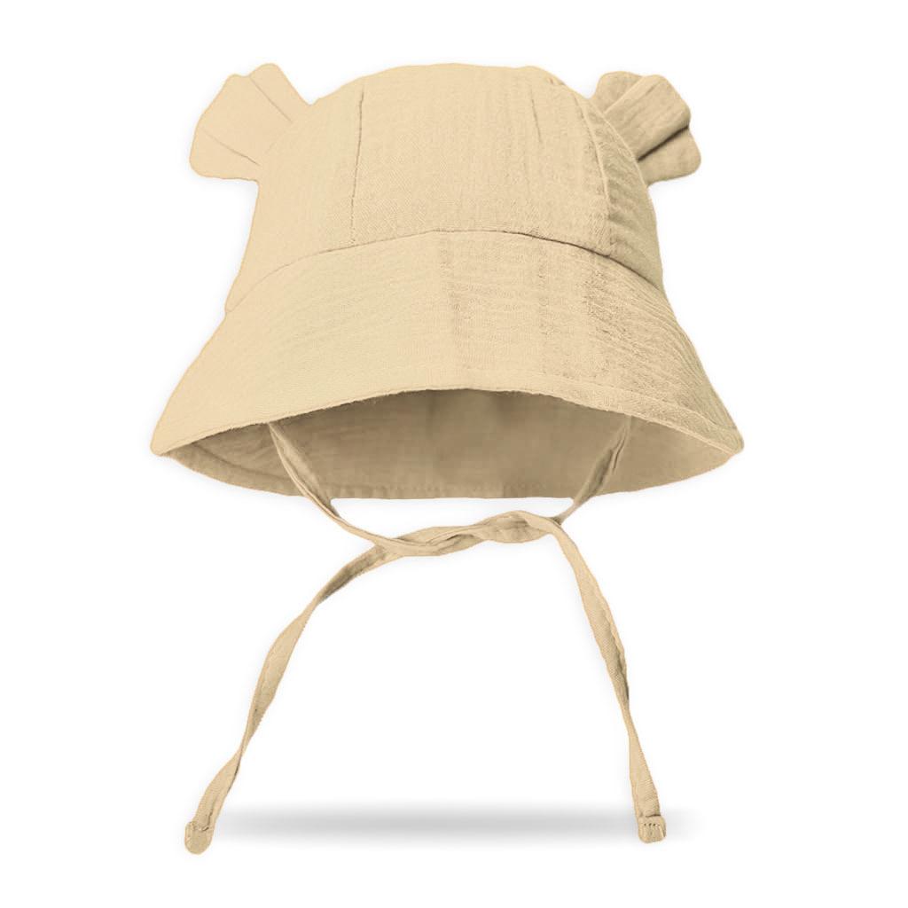 Осенняя детская шляпа от солнца для детей от 6 до 12 месяцев, детская уличная пляжная шапка с кроличьими ушками, панама для мальчиков и девочек, пляжная панама унисекс, шляпа-ведро