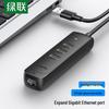 Ugreen USB 3.0 хаб с гигабитным Ethernet адаптером