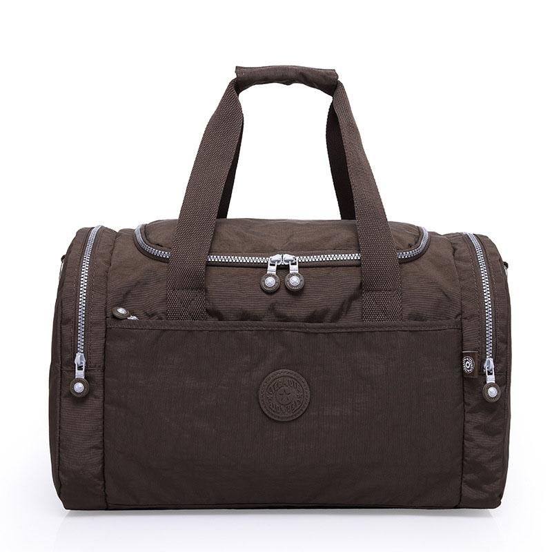 Нейлоновая дорожная сумка большой вместимости Модная водонепроницаемая легкая износостойкая повседневная сумка на одно плечо Портативная дорожная сумка двойного назначения