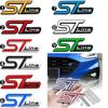 ST LINE Badge Grille Logo 3D Metal Emblem Sticker Accessories For ST Fiesta Focus Kuga Mondeo Ecosport Etc.
