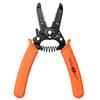 VANJOIN Wire Stripper, for Thick and Metric Wires, Electrician's Hand Crimping and Stripping Tool, Multi-Function Wire Stripper with Spring-Loaded Non
