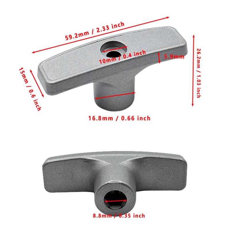 Ручка сливного клапана для автодома, Замена, Фитинги для бака для воды автодома, Ручки сливного клапана, Комплект, Алюминиевый сплав, Ручка клапана бака автодома, Запчасти для автодома