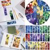 30Pcs Oil Painting Theme Paper Bookmarks Reading Aids Bookmarks Book Page Holder Page Divider Gift for Book Lover Writer
