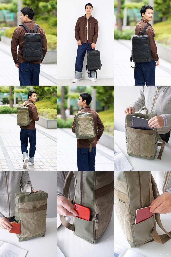 Рюкзак мужской Baggy Port Roubiki Plus, черный, BP-INS102-BK