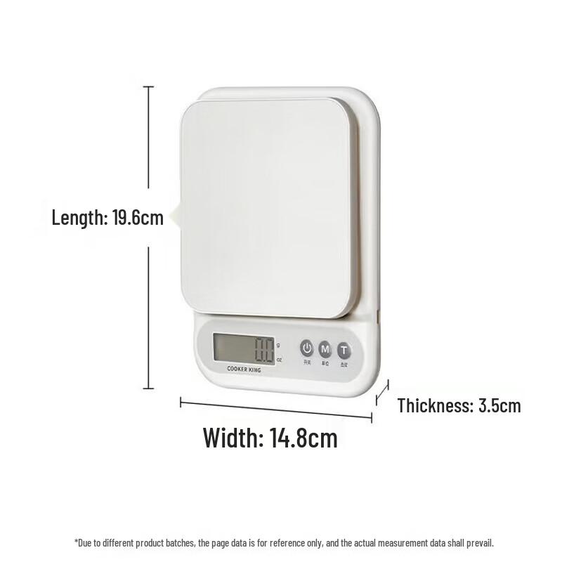 COOKER KING Простые кухонные электронные весы