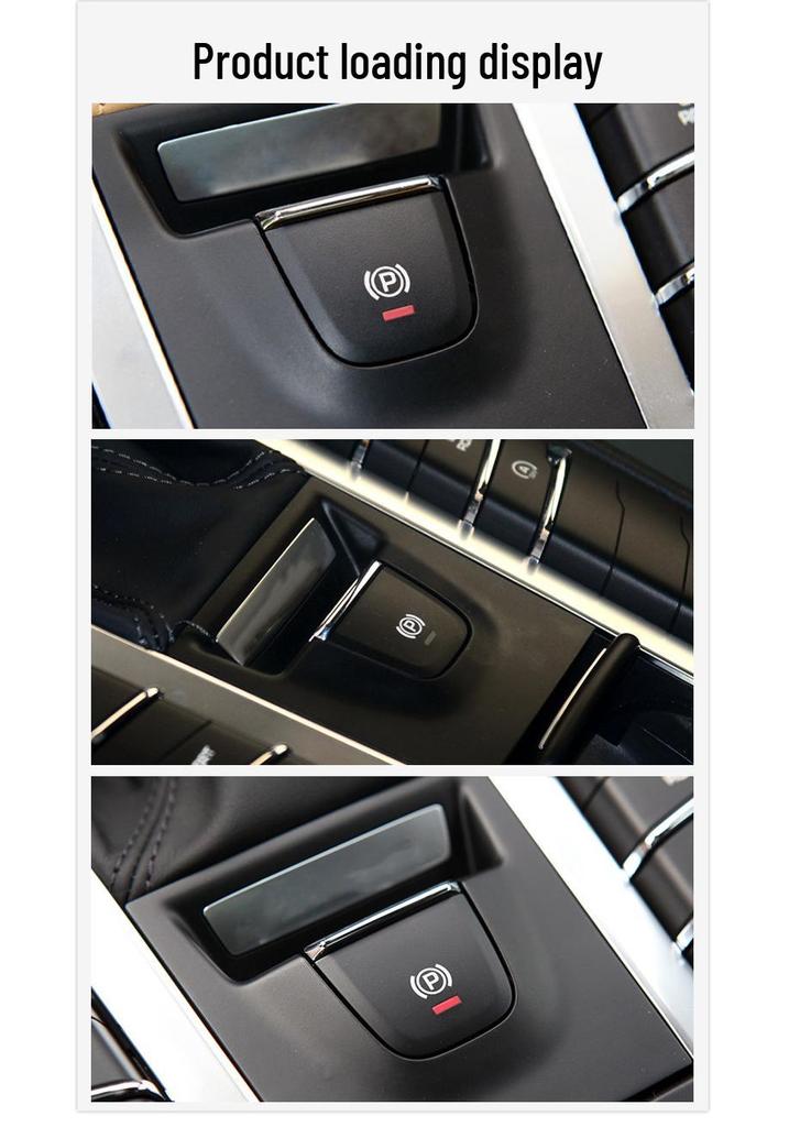 Накладка на кнопку электронной стояночной тормоза и кнопку парковки Porsche Macan