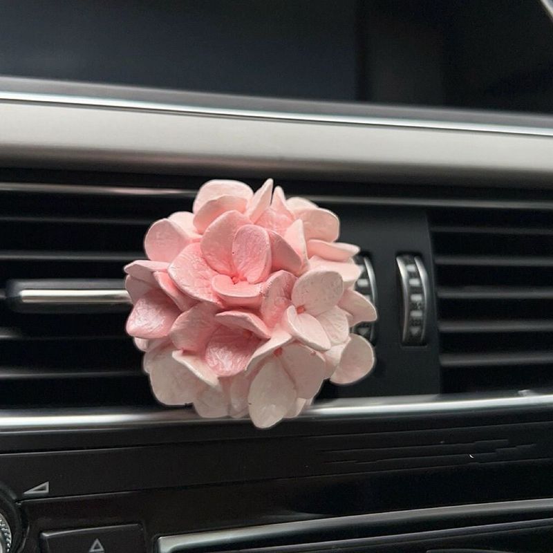 Tulip Car Fragrance Diffuser Stone with a High-End Floral Design for Car Air Vent Decoration and Interior Ornament