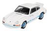 MINI GT Scale Porsche 911 Carrera RS Grand Prix Livery Finished Product 1/64 2.7 White/Blue (Left-Hand Drive)