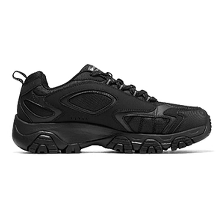 Skechers Ткань для улицы Синтетическая кожа Кожаная замша Универсальные Спортивные Амортизирующие Износостойкие Низкие Повседневные Туфли 237264C-BBK