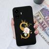 Для Vivo Y90 Y91C Y77E Y53S Y56 Y70S Y72T Y74 Y75 Y81 Модный жидкий силиконовый чехол для пары с цветочными буквами для Vivo Чехол для телефона Funda Coque Bumper
