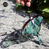 [2D Flat] 1pc Acrylic Sun Catcher with Green and Black Butterfly Design, Perfect for Home, Garden, or Nature Lover's Outdoor Decor, Butterfly Ornament