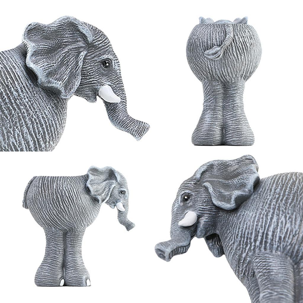 Horticultural Vase Cartoon Doll Creative Doll Resin Ornament Outdoor Flowerpot