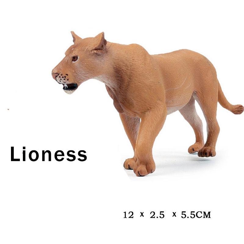 19 стилей, имитация животного, модель дикого твердого пластика, слона, носорога, бурого медведя, тигра, льва, леопарда, лошади, модель игрушки, украшения