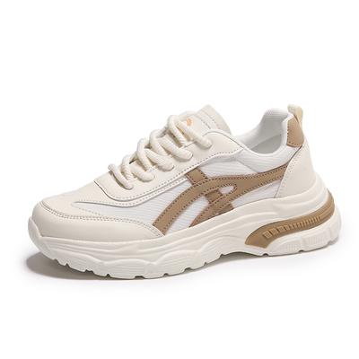 Женская повседневная обувь, противоскользящие кроссовки на платформе для бега, спортивная обувь на толстой подошве