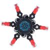 DIY Transformable Fingertip Toy Twisted Deformed Mechanical Stress Relief Toy for Kids AdultsRed