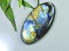 27X42MM Natural Labradorite Multi Purple Oval Cabochon Loose Gemstone 83Cts. SK-4047