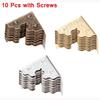 Jewelry Box Decorative Metal Crafts for Furniture Corner Foot Corner Protector Corner Brackets