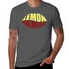 Lemon Demon Fun Typography Design Tshirt Classic Print Short Sleeve Shirt Tshirt