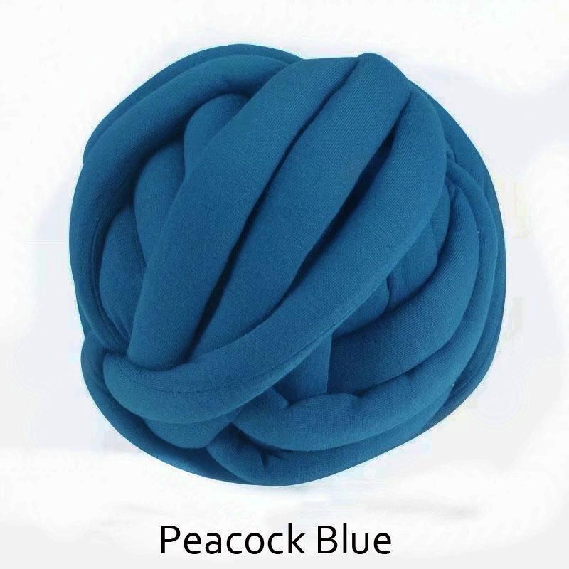 Диаметр 25 мм, непрерывная длина, супер объемная шерстяная пряжа для вязания, вязаное одеяло, массивная гигантская шерстяная пряжа, супер толстая пряжа