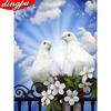 Алмазная картина Новые поступления Вышивка Голубь Мозаика Сельский дом Украшение дома