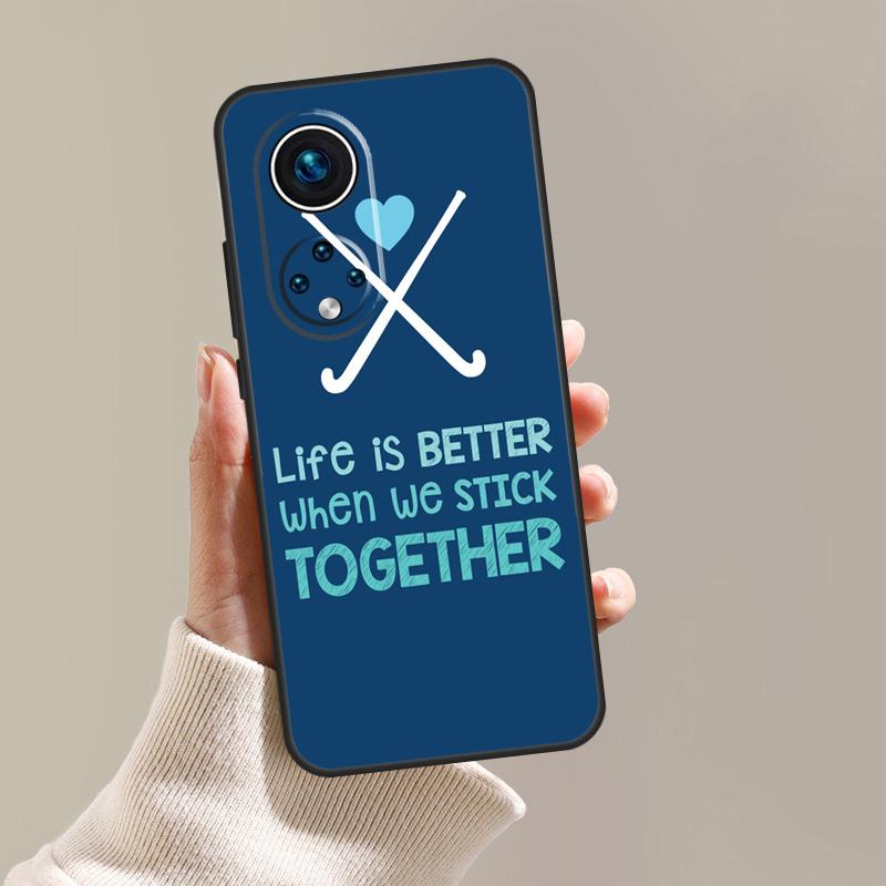 Чехол для телефона Honor Magic 8 6 5 7 Pro X9d X9c X9b X9a X8c X8b Win RT 50 70 90 200 400 Lite с рисунком 'Хоккей - это жизнь'