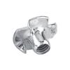 50pcs M3 Four Pronged Tee Nuts Zinc Plated Woodworking Fastener Furniture T Nut  Furniture Fastener