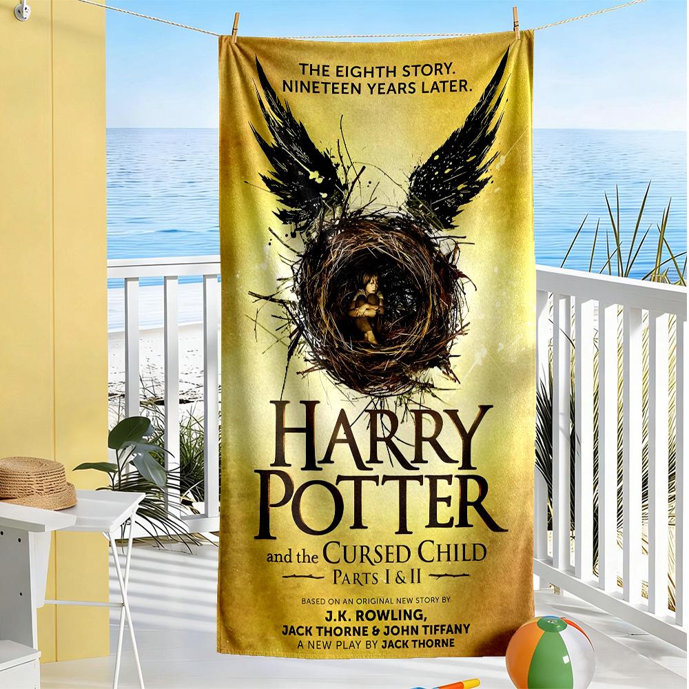 Harry Potter Friends vibrant beach towel soft Printed beach towel Vibrant Pattern Perfect Gift for Friends & Family