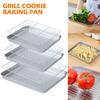 Square Wire Rack Removable Baking Tray Multipurpose Baking Pan Tray  Cooking Roasting