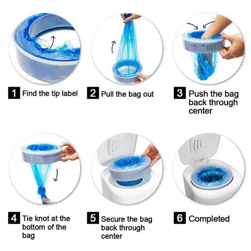 Сумка для подгузников для младенцев, сменный мешок для мусора, совместимый с ведром для подгузников, сменная сумка