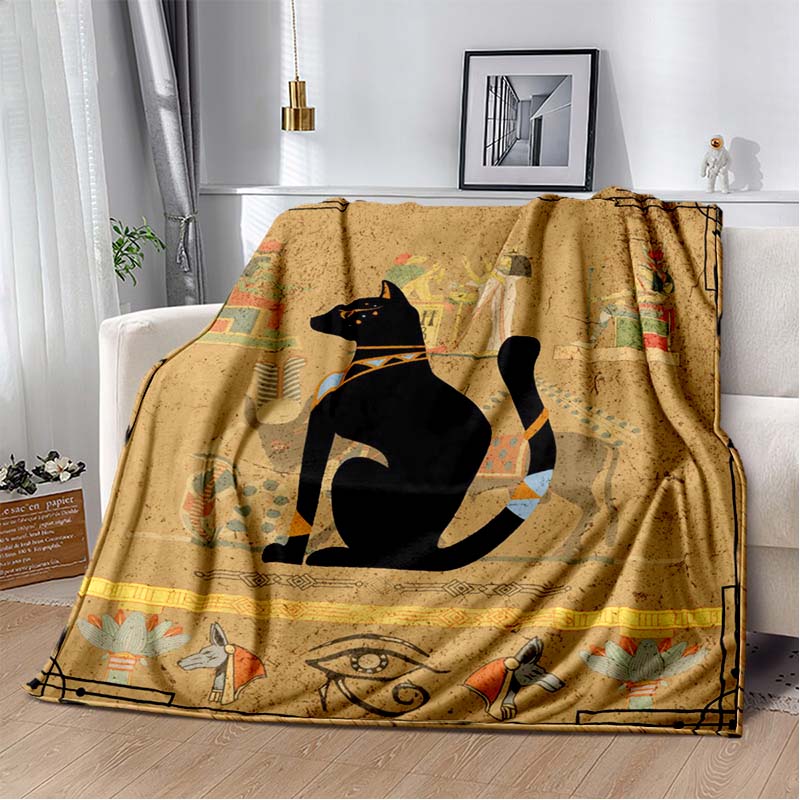 Древний Египет, египетский Бог, одеяло, одеяло для дивана, украшение для спальни, гостиной, одеяло для кровати, одеяло для пикника