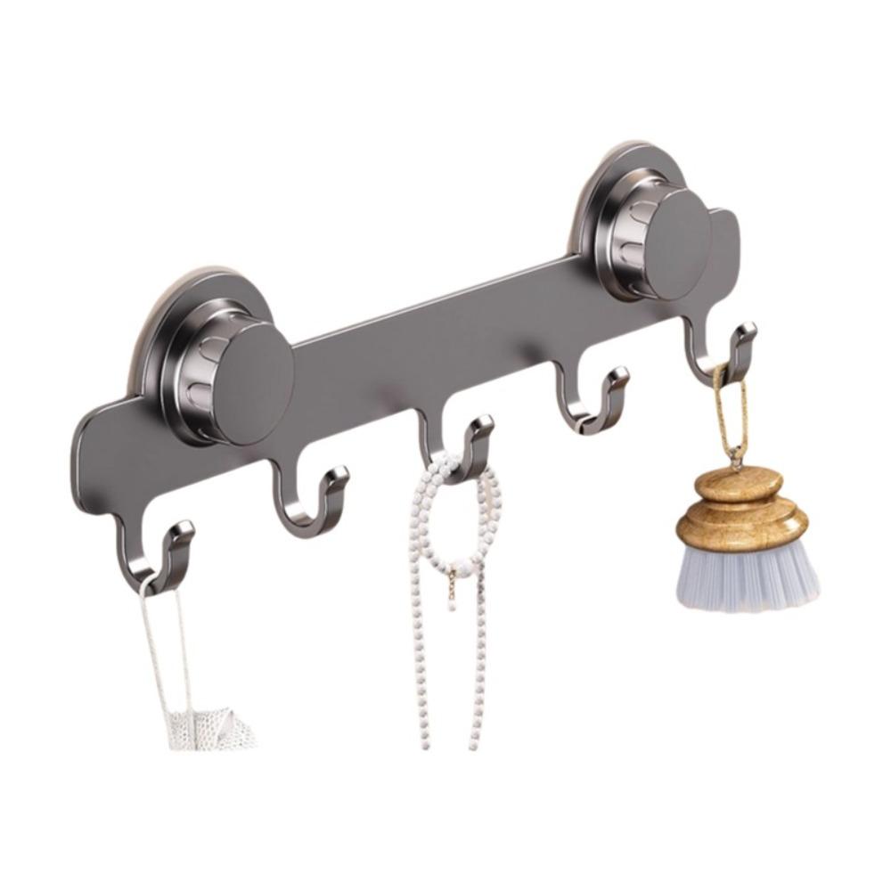Strong Load-bearing Bathroom Towel Holder Waterproof Hanging Coat Rack Restroom