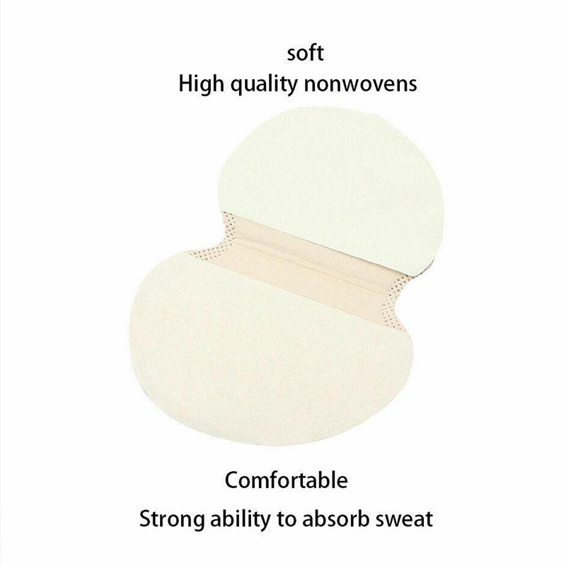New 100Pcs Underarm Armpit Sweat Pads Stickers Shield Guard Absorbing Disposable