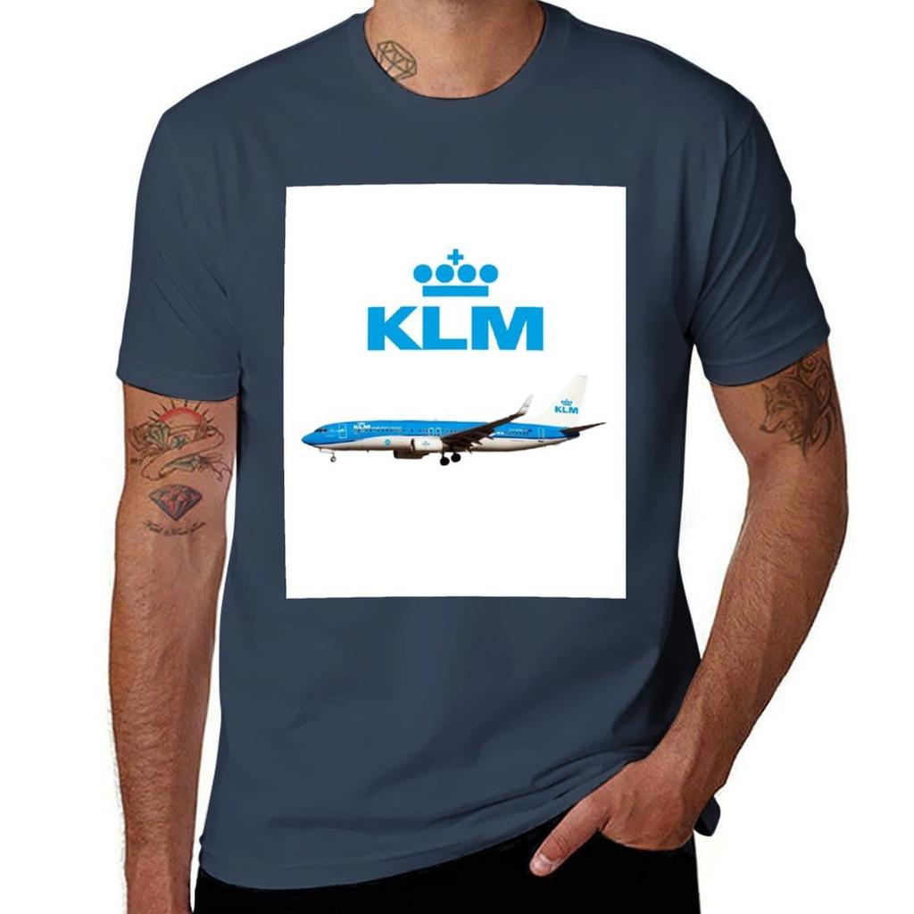 Klm Tshirt Casual Street Style Short Sleeve Tee
