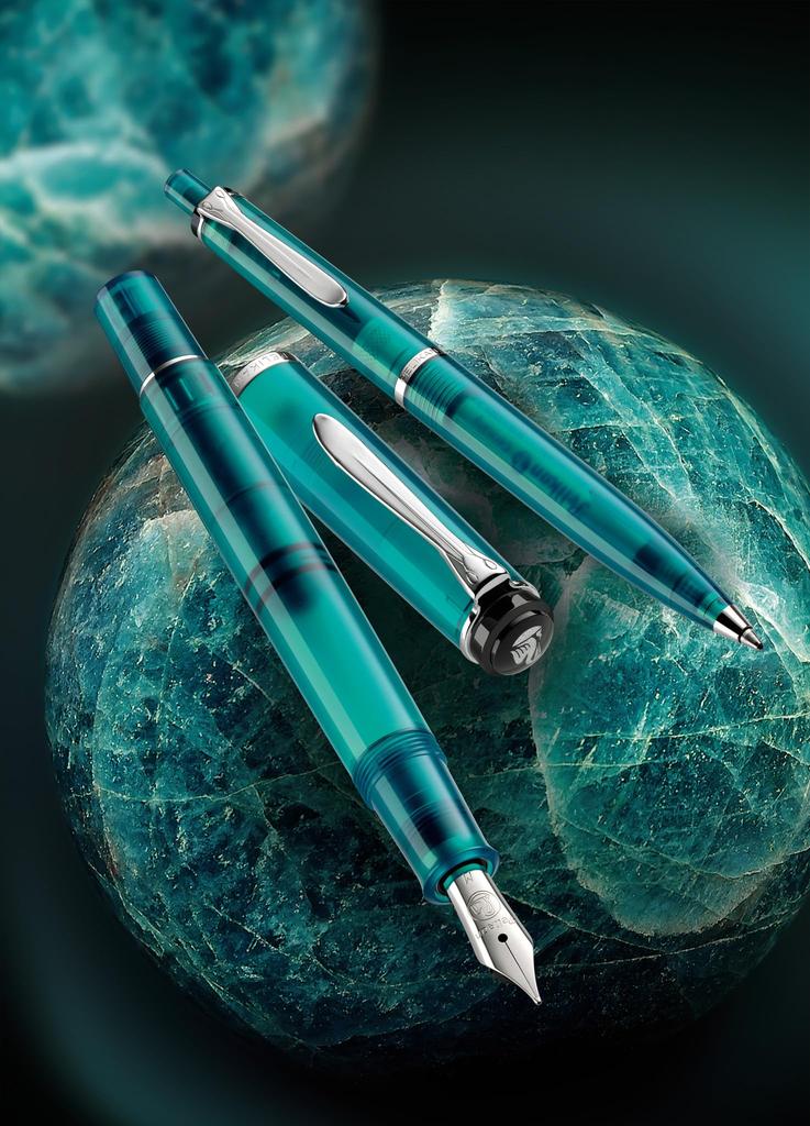 Pelikan Pelikan перьевая ручка F Fine Point Classic Apatite M205 Limited подлинный импортный продукт