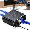 Сплиттер сети RJ45 1 на 2/1 на 3/ 1 на 4 с USB-кабелем питания, интернет-сплиттер 1000 Мбит/с для кабеля Cat5 Cat5e Cat6 Cat7 Cat8